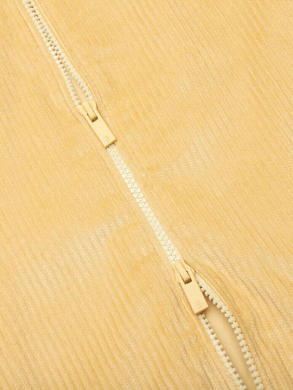 FEAR OF GOD ESSENTIALS Ribfluwelen shirtjack Geel