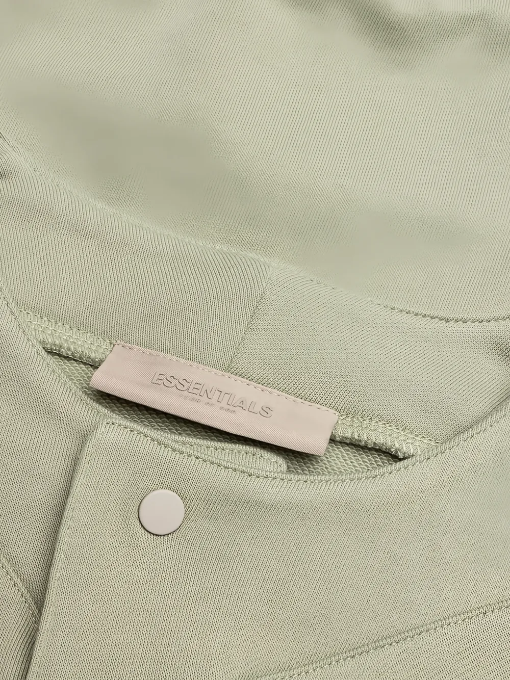 FEAR OF GOD ESSENTIALS KIDS Henley T-shirt Groen