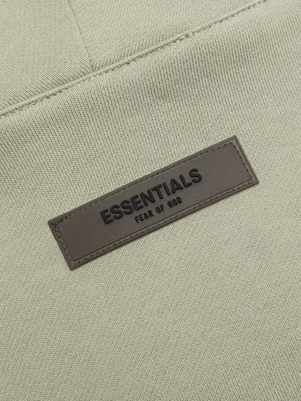 FEAR OF GOD ESSENTIALS KIDS Henley T-shirt Groen