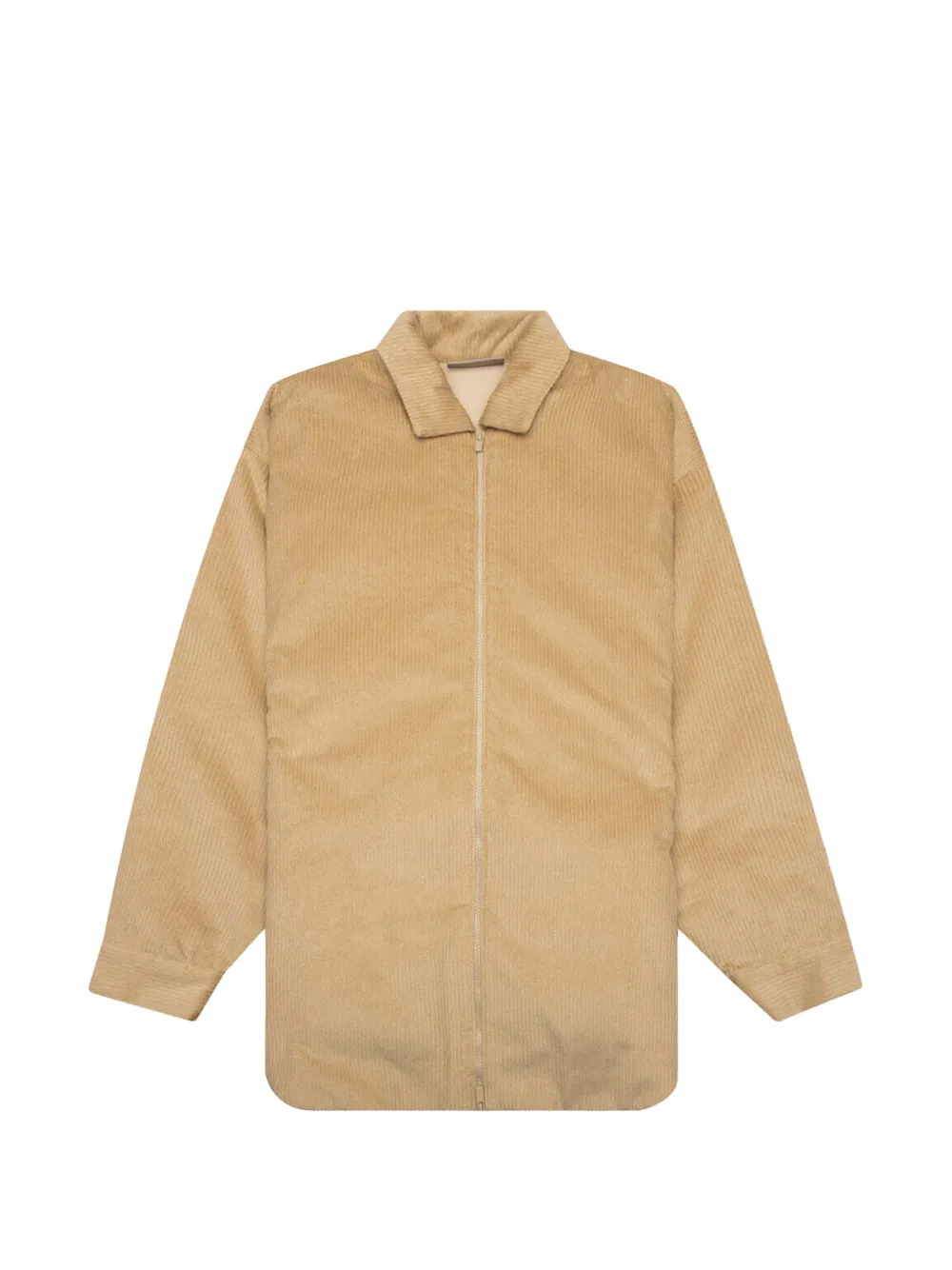 FEAR OF GOD ESSENTIALS corduroy shirt jacket - Nude