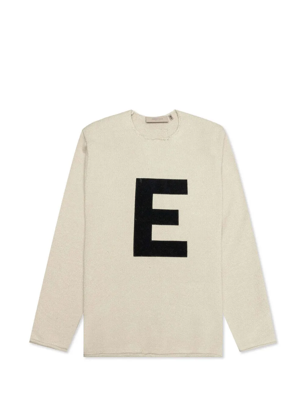 FEAR OF GOD ESSENTIALS KIDS letter crew-neck sweater - Toni neutri