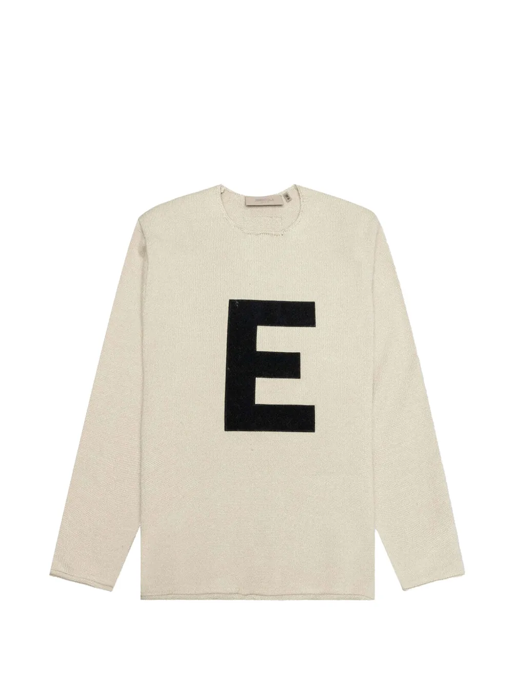 FEAR OF GOD ESSENTIALS KIDS letter crew-neck sweater - Toni neutri
