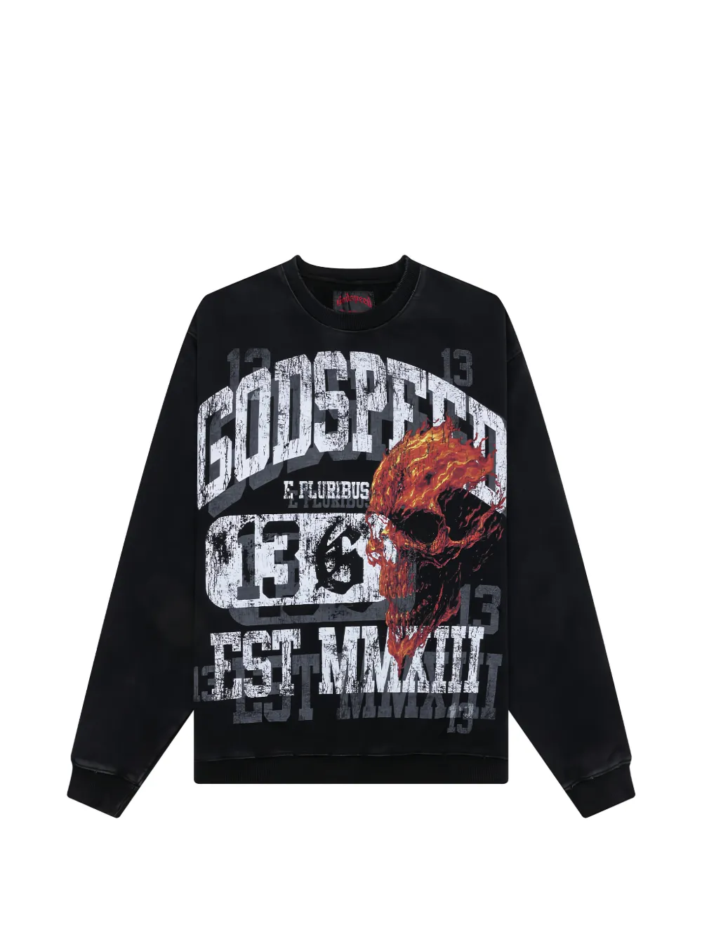 GODSPEED Seeing Double sweatshirt - Nero