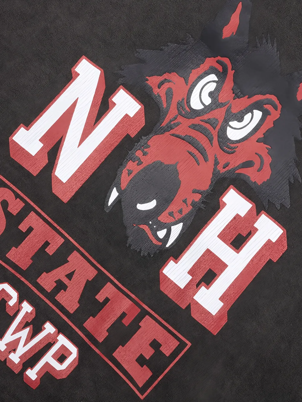 Neighborhood T-shirt met print Zwart