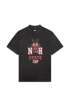 Neighborhood SS-8 logo-print T-shirt | Black | FARFETCH KW