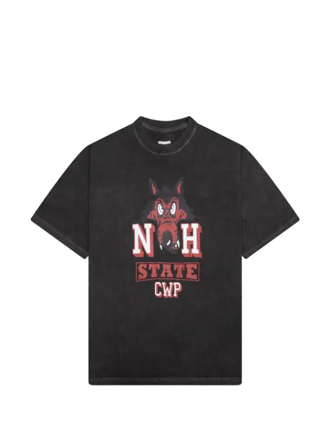 Neighborhood T-shirt med rund hals og grafisk tryk