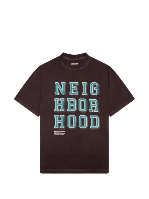 Neighborhood T-shirt med logotryk