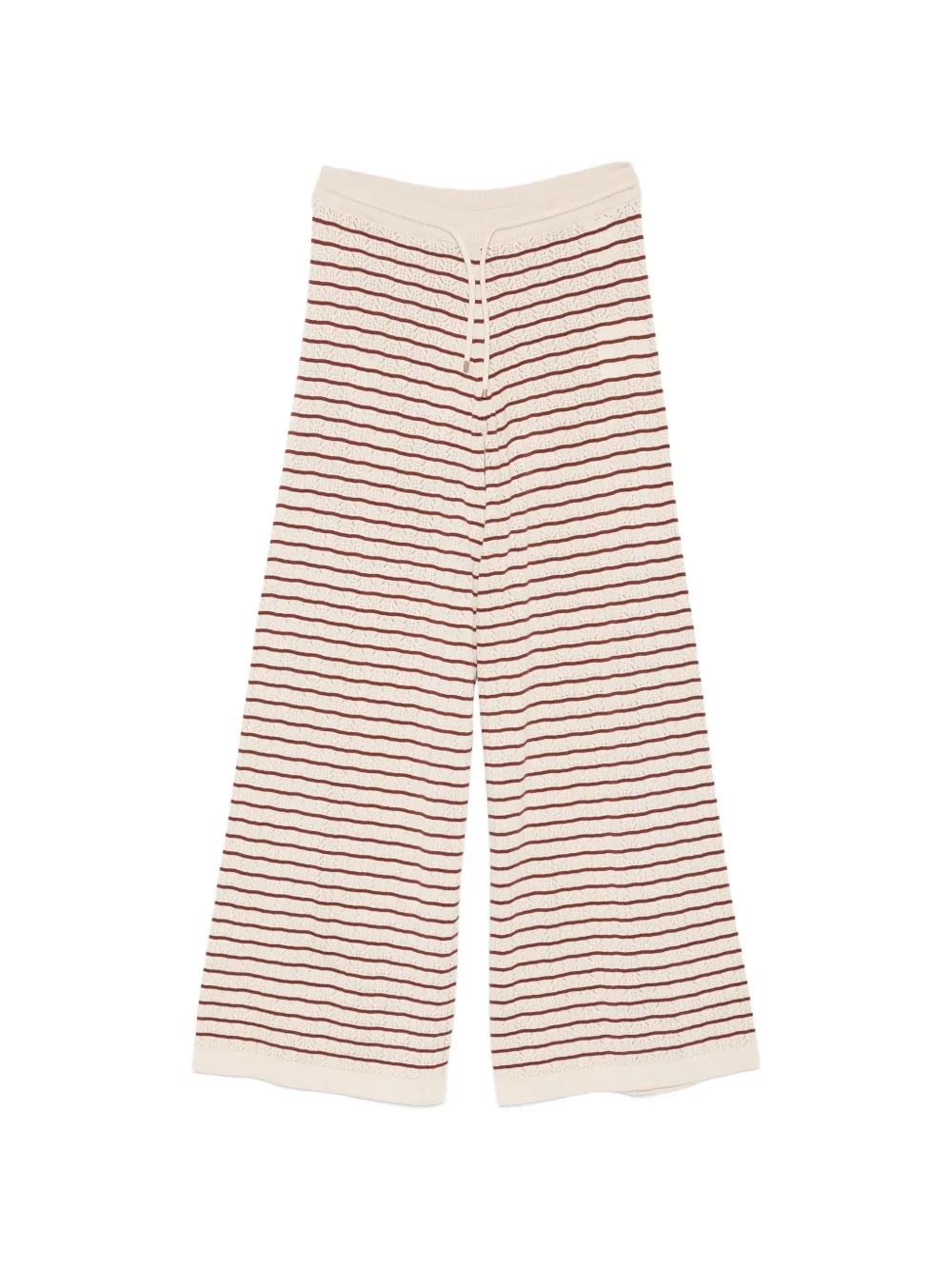Agnona striped palazzo pants - Toni neutri