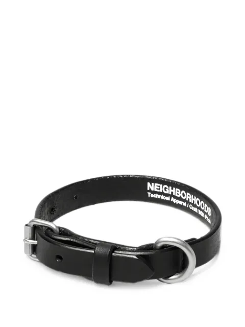 Neighborhood leather dog collar