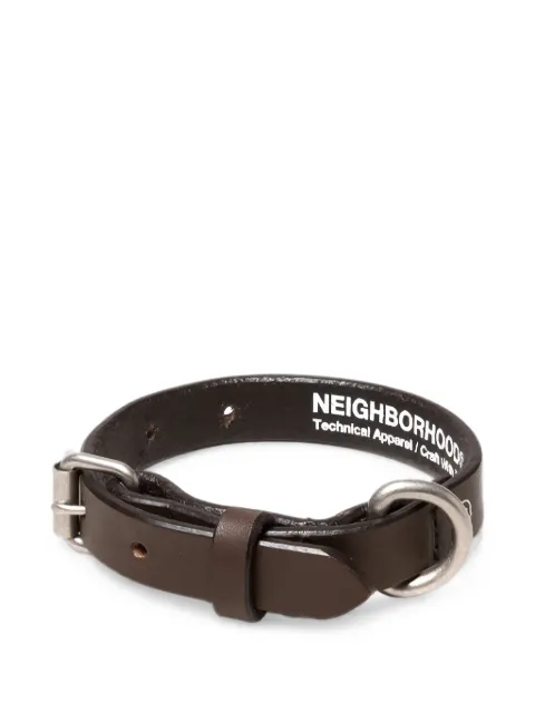 Neighborhood leather dog collar