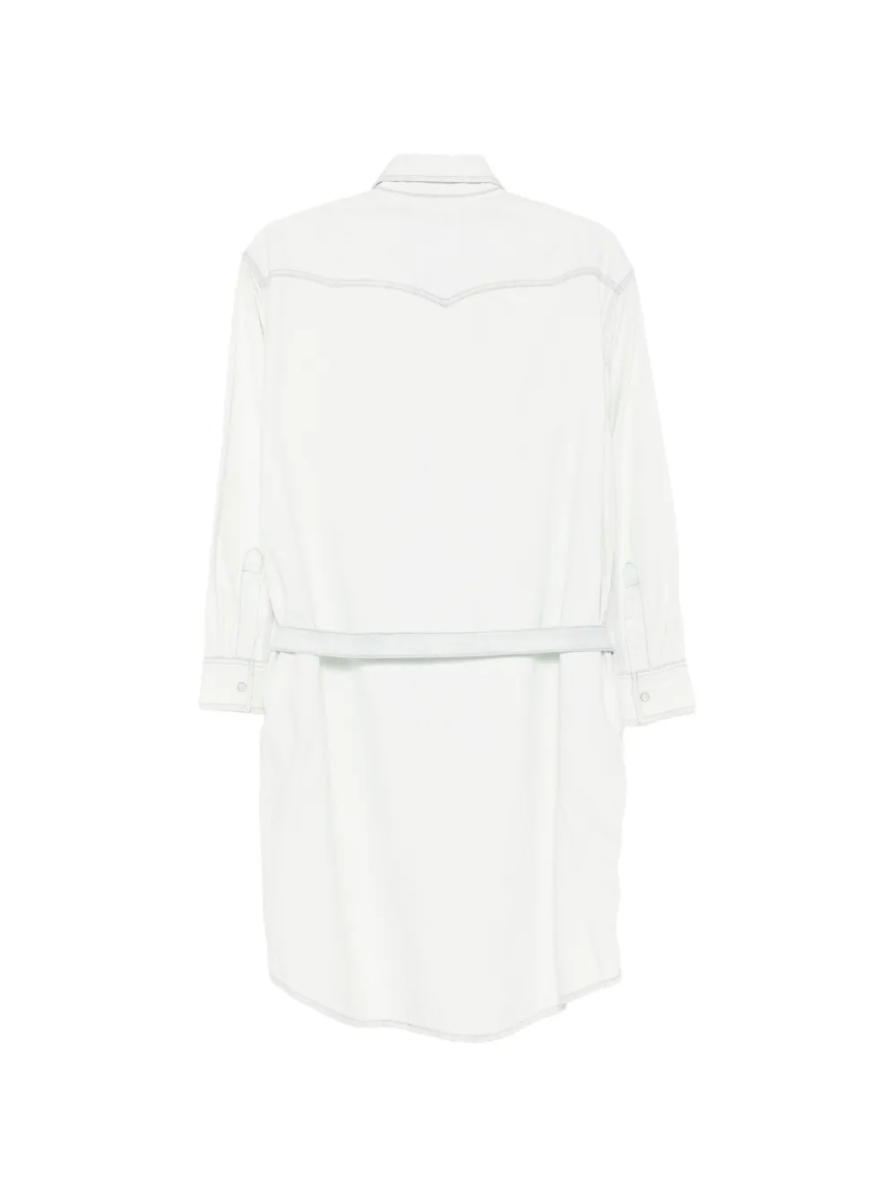A.P.C. Blousejurk met striksluiting Wit
