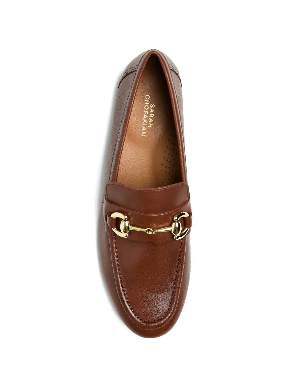 Sarah Chofakian Praga bit detail loafers Bruin
