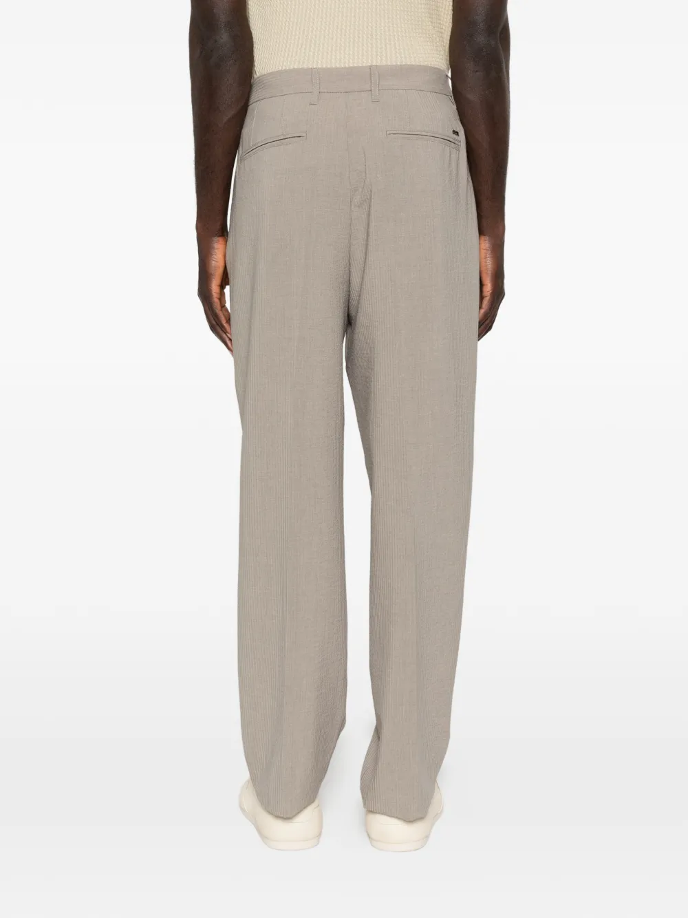 Emporio Armani Straight broek Beige