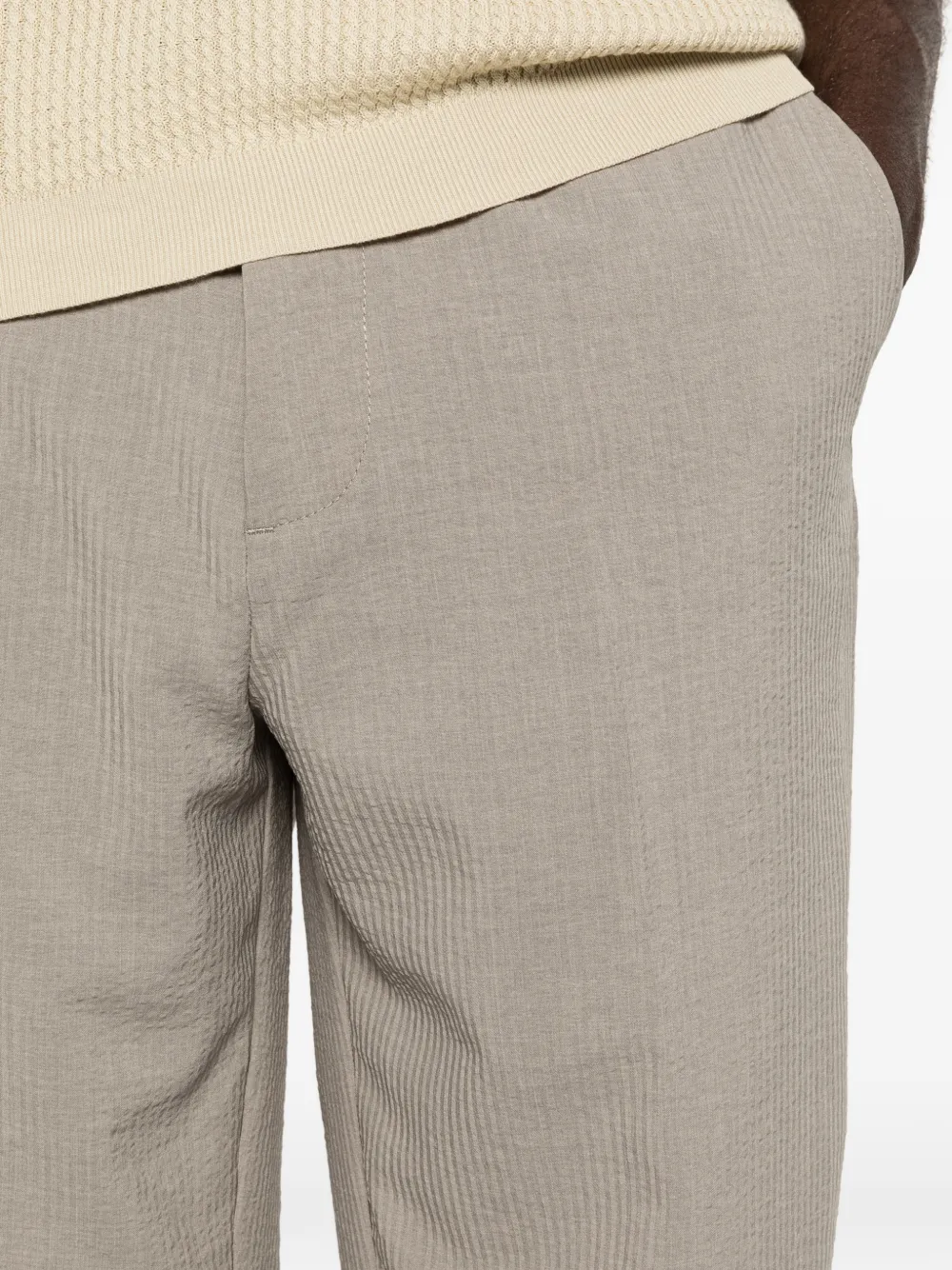 Emporio Armani Straight broek Beige