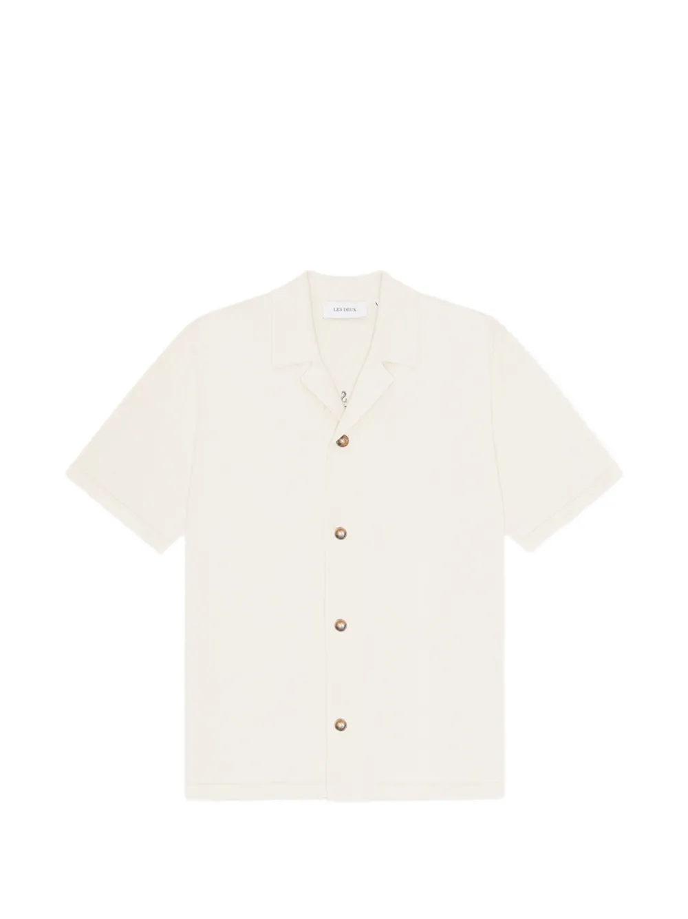 Les Deux Emmett Globe shirt - Toni neutri