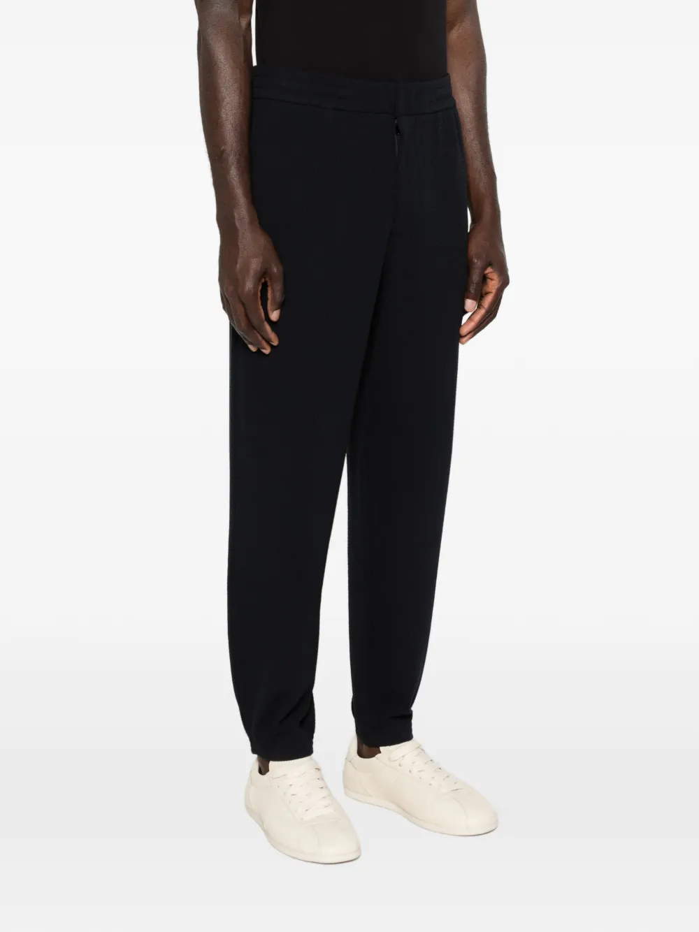 Emporio Armani Broek met patroon Blauw