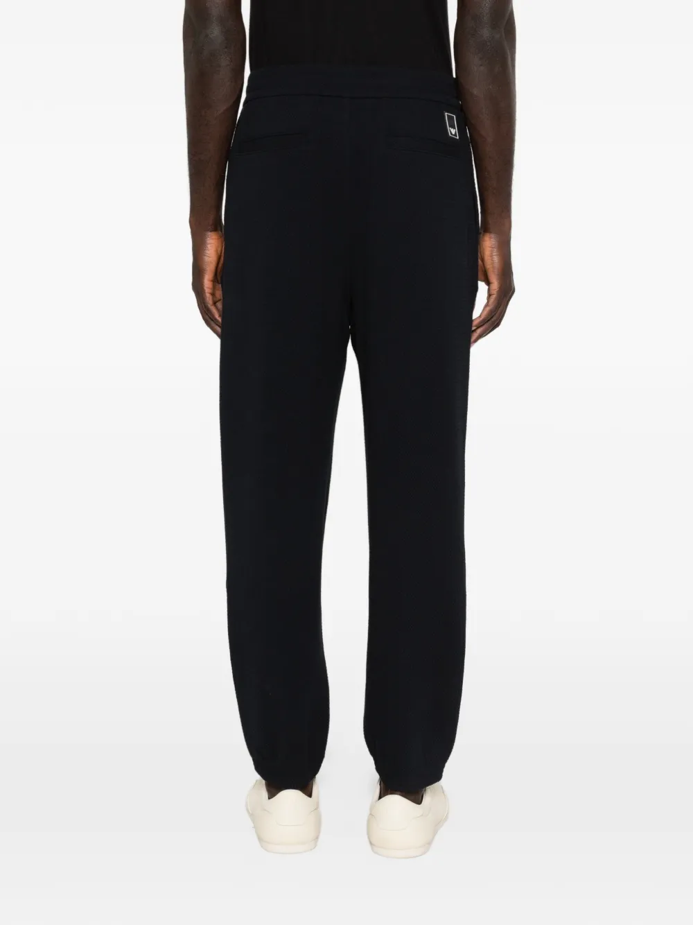 Emporio Armani Broek met patroon Blauw