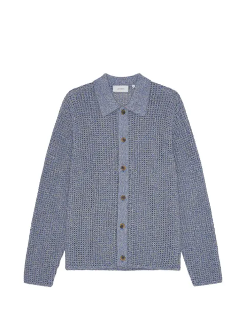 Les Deux Gerald open knit shirt