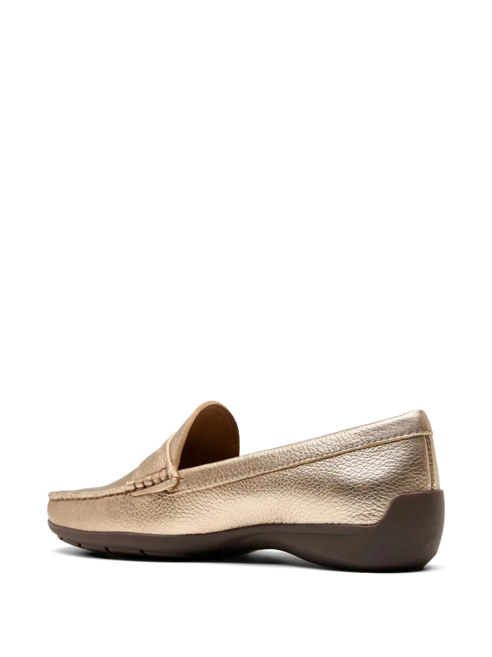 Sarah Chofakian Reykjavik leather loafers Goud