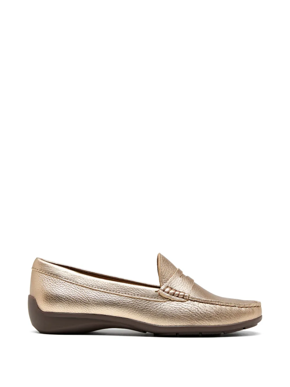 Sarah Chofakian Reykjavik leather loafers - Oro