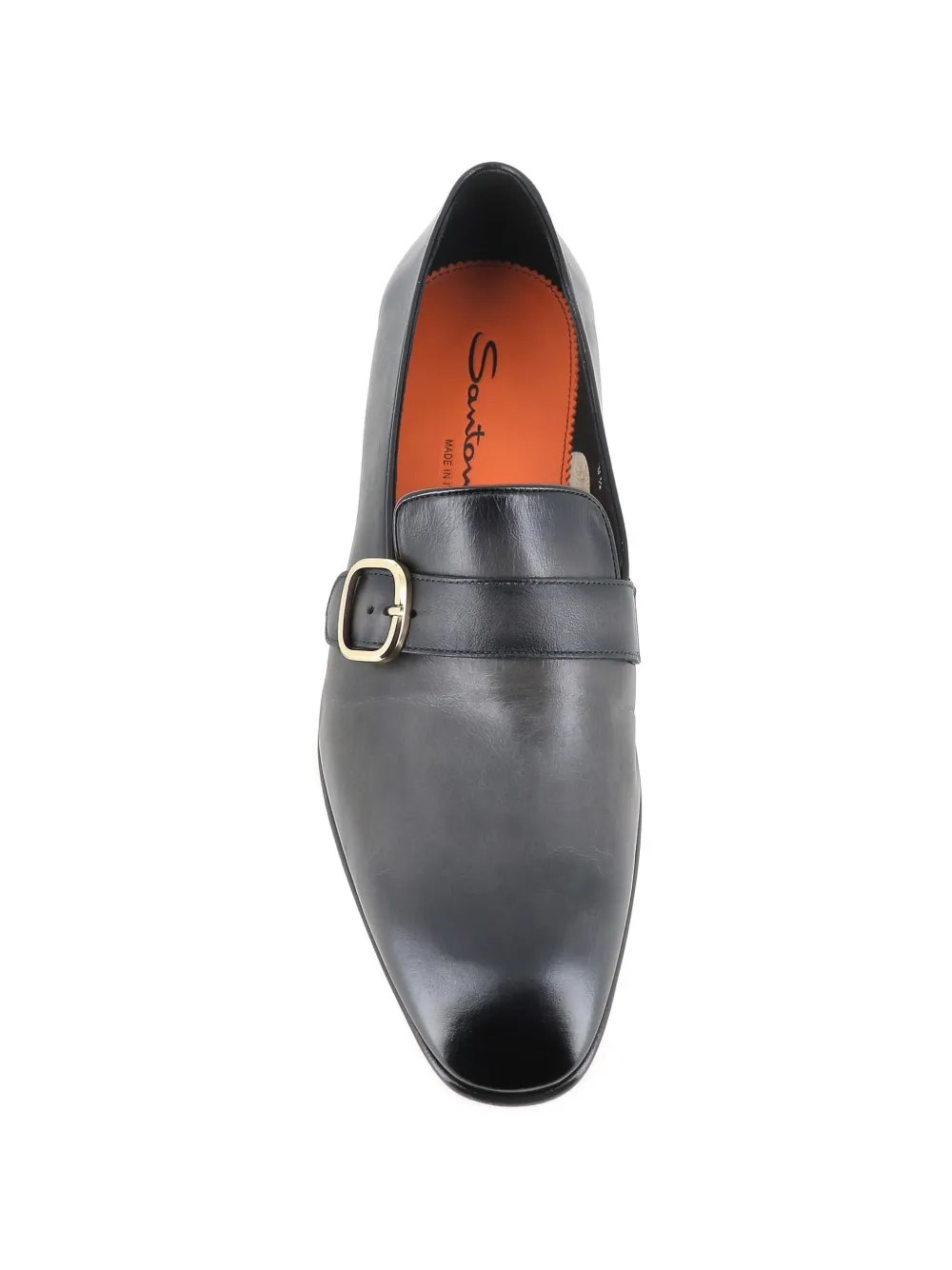 Santoni Gespschoenen Zwart