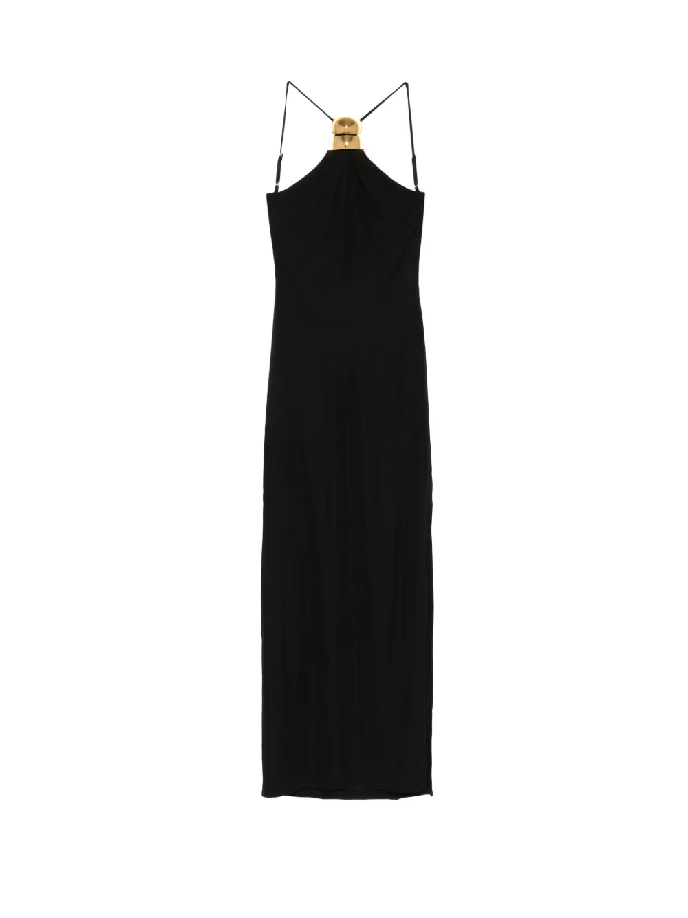 Cult Gaia Vaela halterneck maxi dress - Schwarz