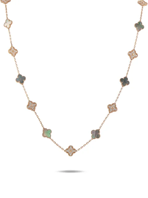 Van Cleef & Arpels Arpels Alhambra mother-of-pearl necklace