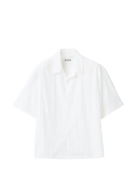 COOR short-sleeve buttoned shirt