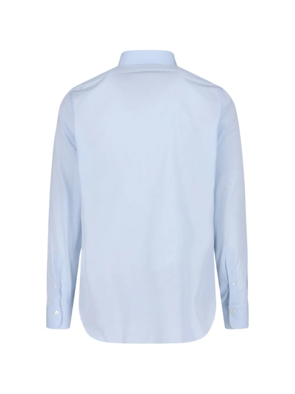 Finamore 1925 Napoli Klassieke overhemd met knopen Blauw