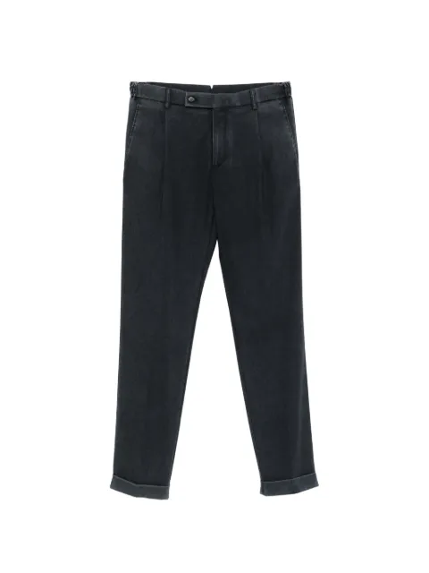 Berwich pleated cuffed trousers