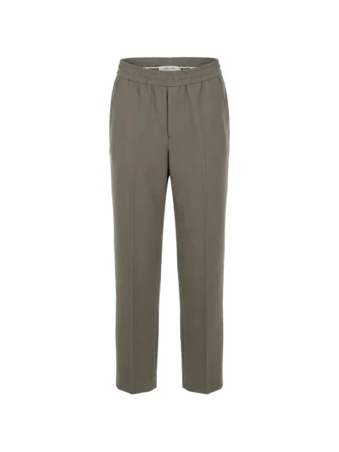 Golden Goose Journey herringbone-pattern elasticated-waistband trousers