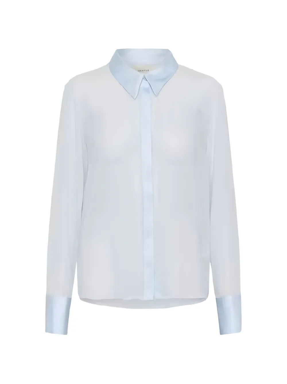 Gestuz long-sleeved shirt - Blau