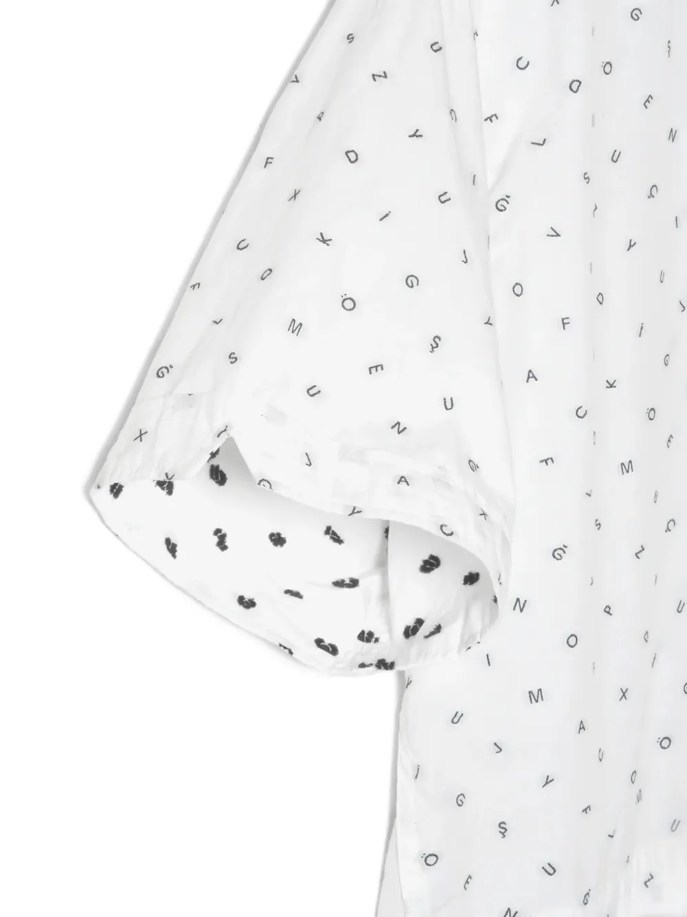 Engineered Garments Overhemd met print en zak Wit