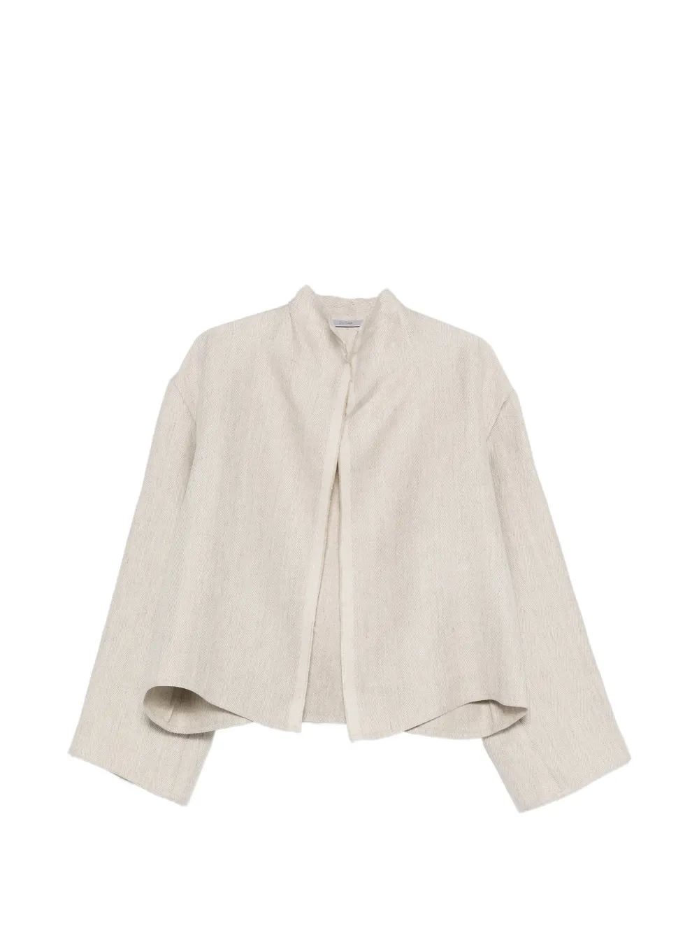 Dusan wide-sleeve cropped jacket - Toni neutri