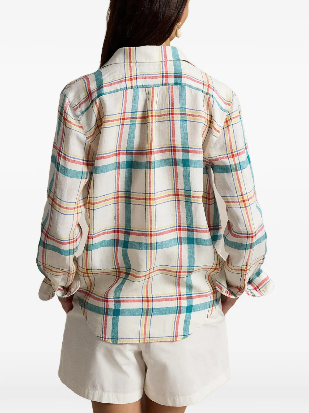 Polo Ralph Lauren Geruit overhemd Beige