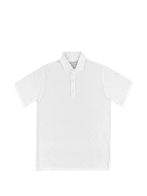 original vintage style straight-hem polo shirt