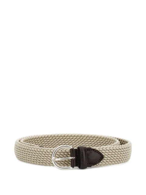 ALBERTO LUTI elastic braided belt