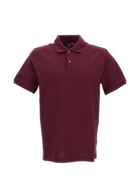 K-Way Amedee logo-patch piqué polo shirt