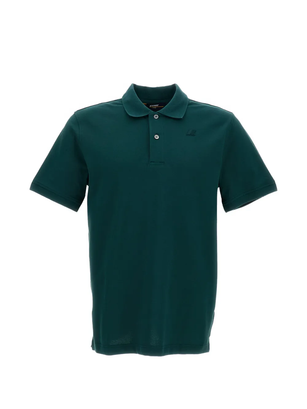 K-Way Amedee logo-patch polo shirt - Verde