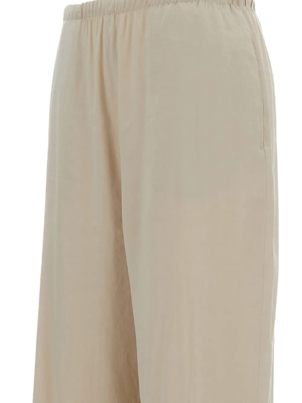 Max Mara elasticated-waist trousers Beige