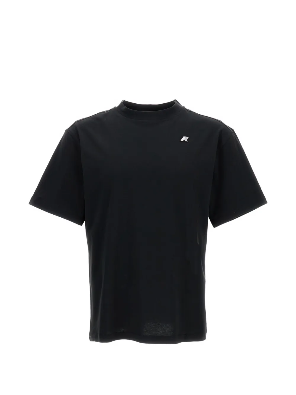 K-Way logo-print T-shirt - Nero
