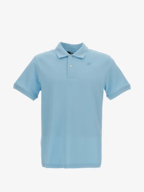 K-Way Amedee logo-patch polo shirt