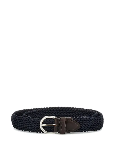 ALBERTO LUTI elastic braided belt