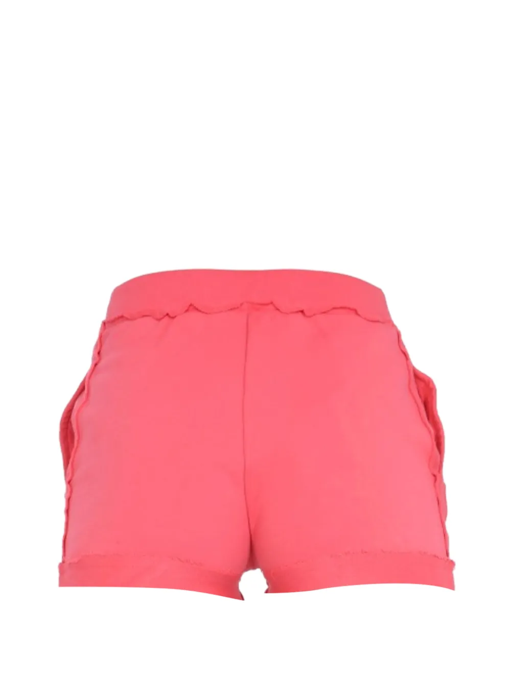 Moschino Shorts met geborduurd logo Roze