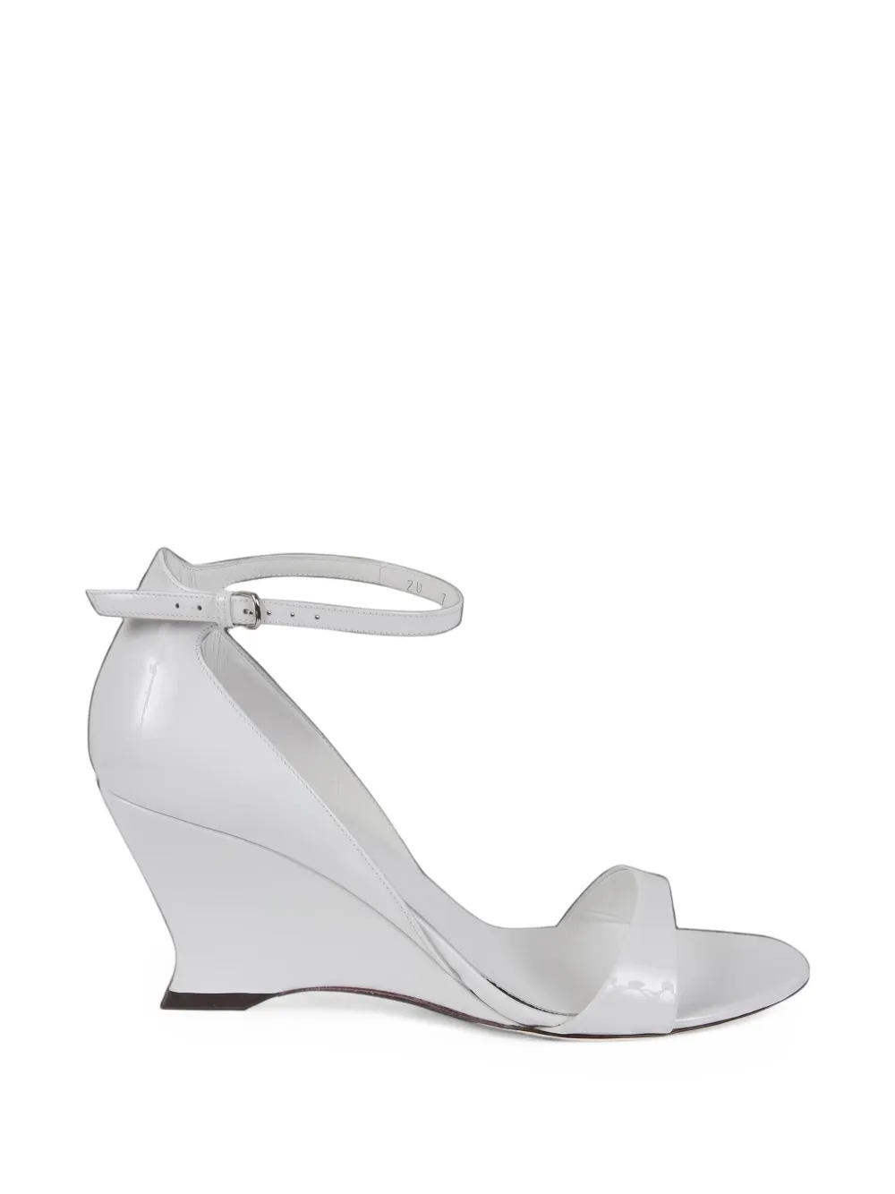 Ferragamo ankle strap sandals - Weiß