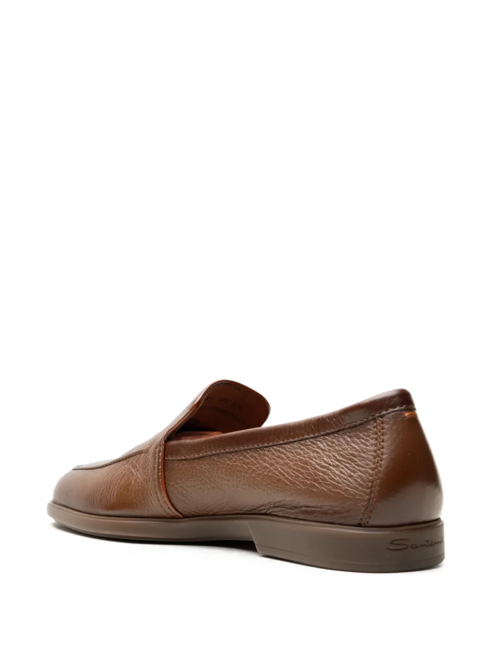 Santoni grained-leather loafers Bruin
