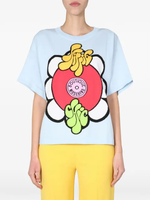 Boutique Moschino T-Shirt mit Logo-Print