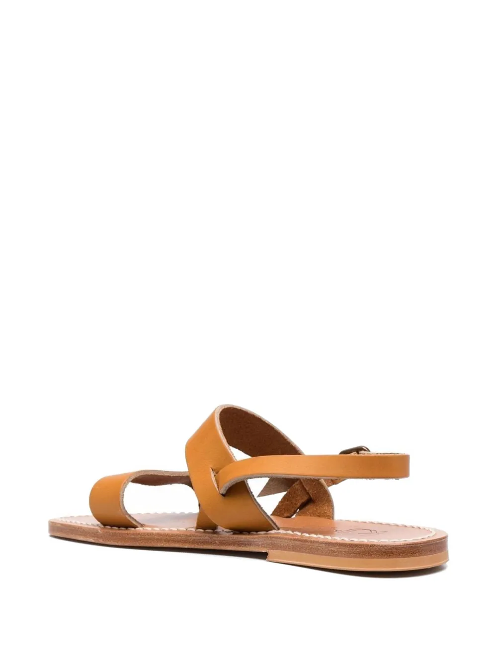 K. Jacques Barigoule leren sandalen Beige