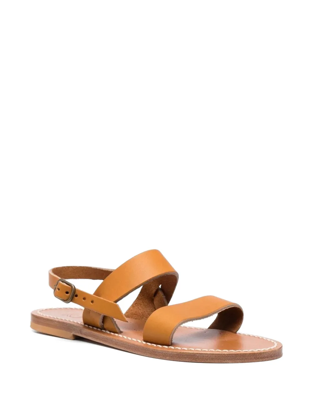 K. Jacques Barigoule leren sandalen Beige