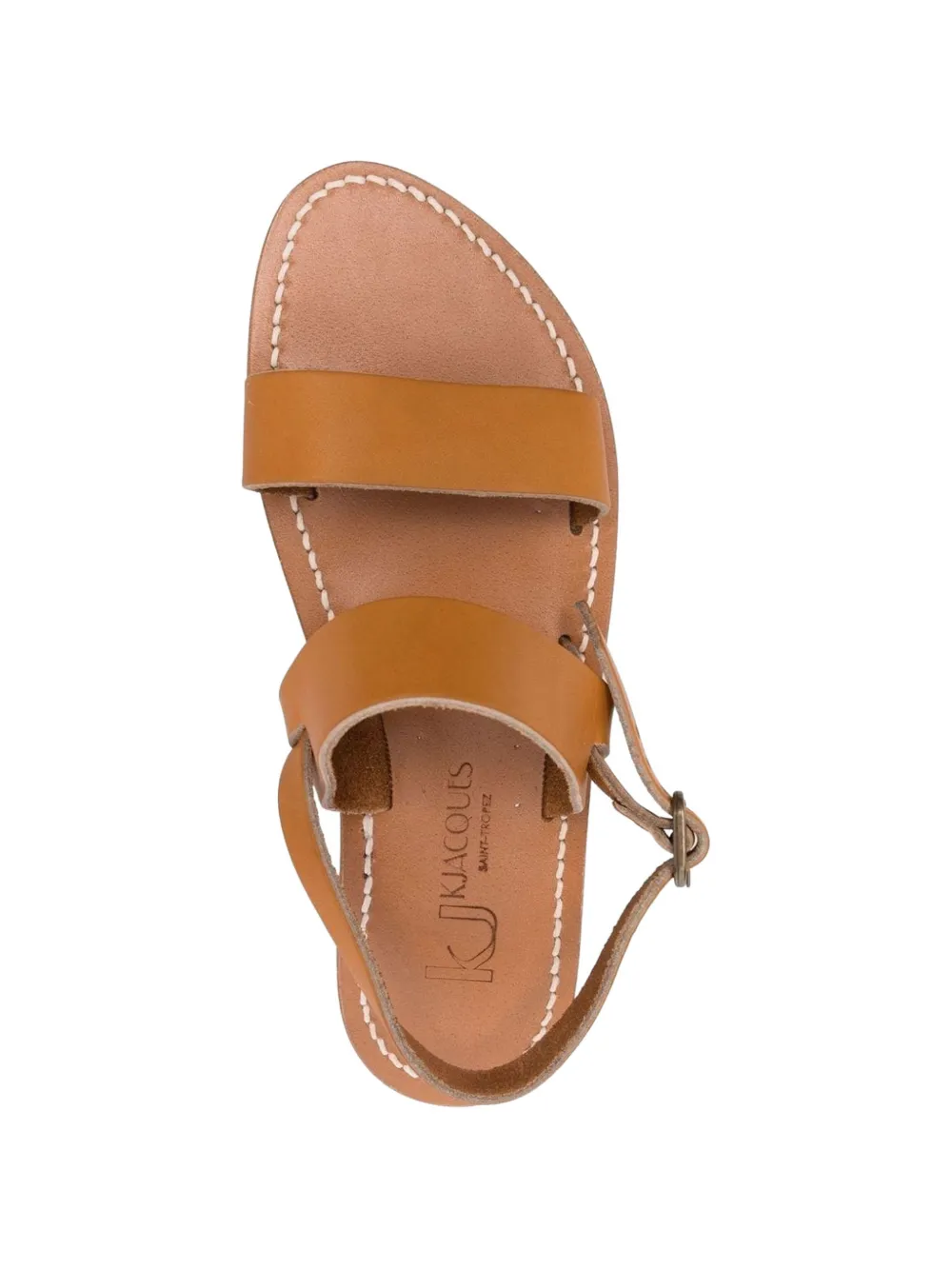 K. Jacques Barigoule leren sandalen Beige